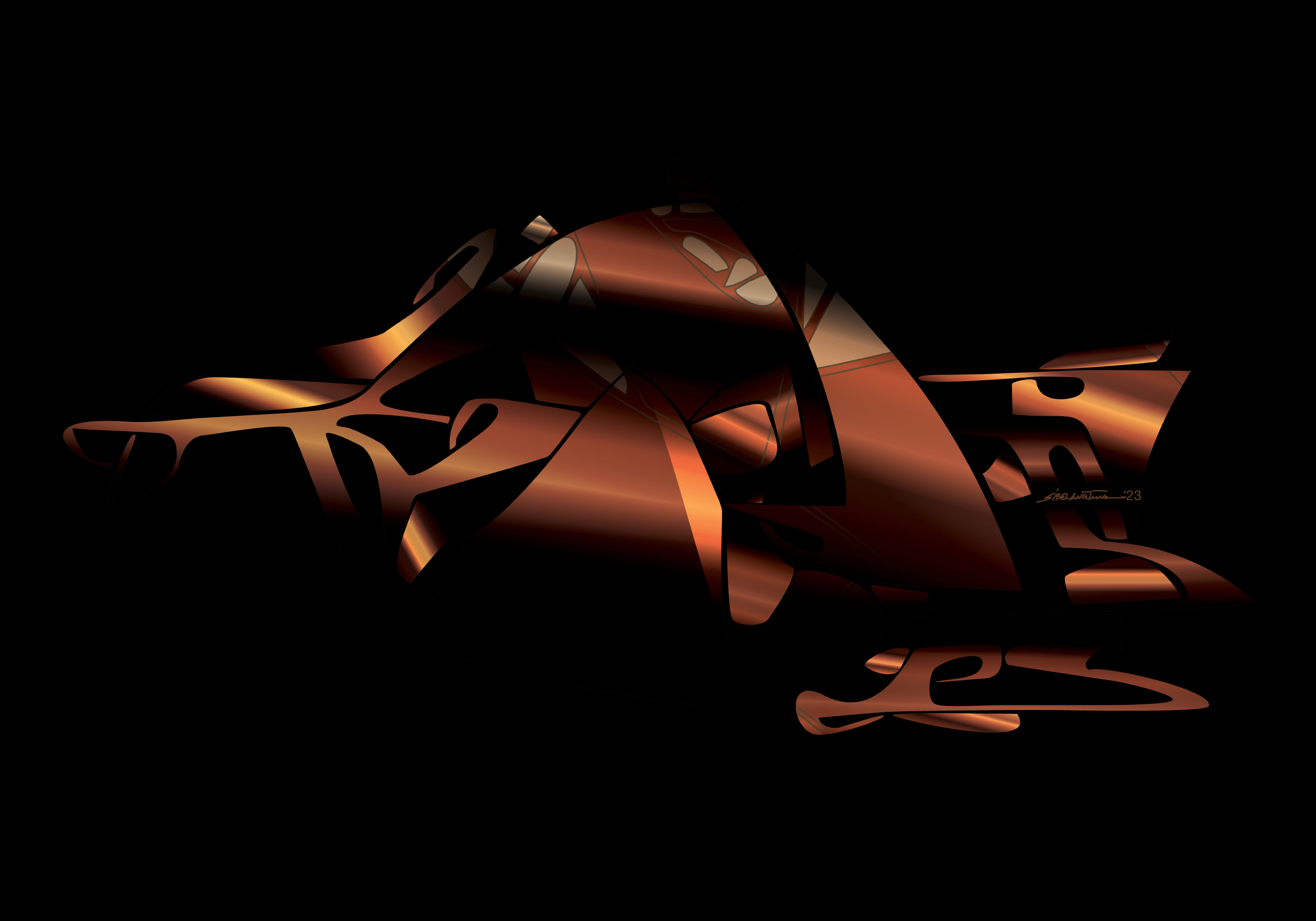 MMXXIII F1 50x70cm 2023