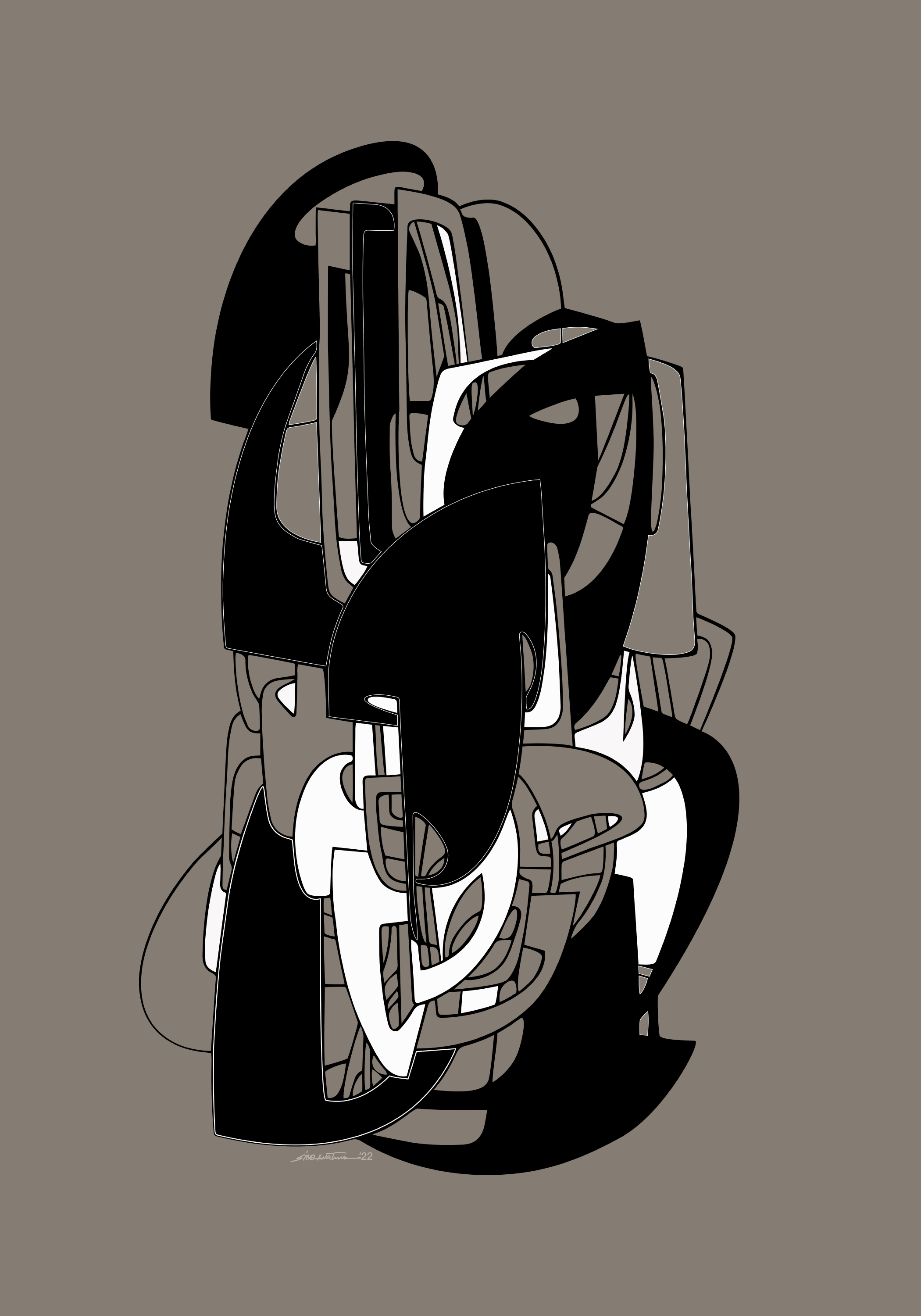 SIBEL 50X35CM MMXXII BA3