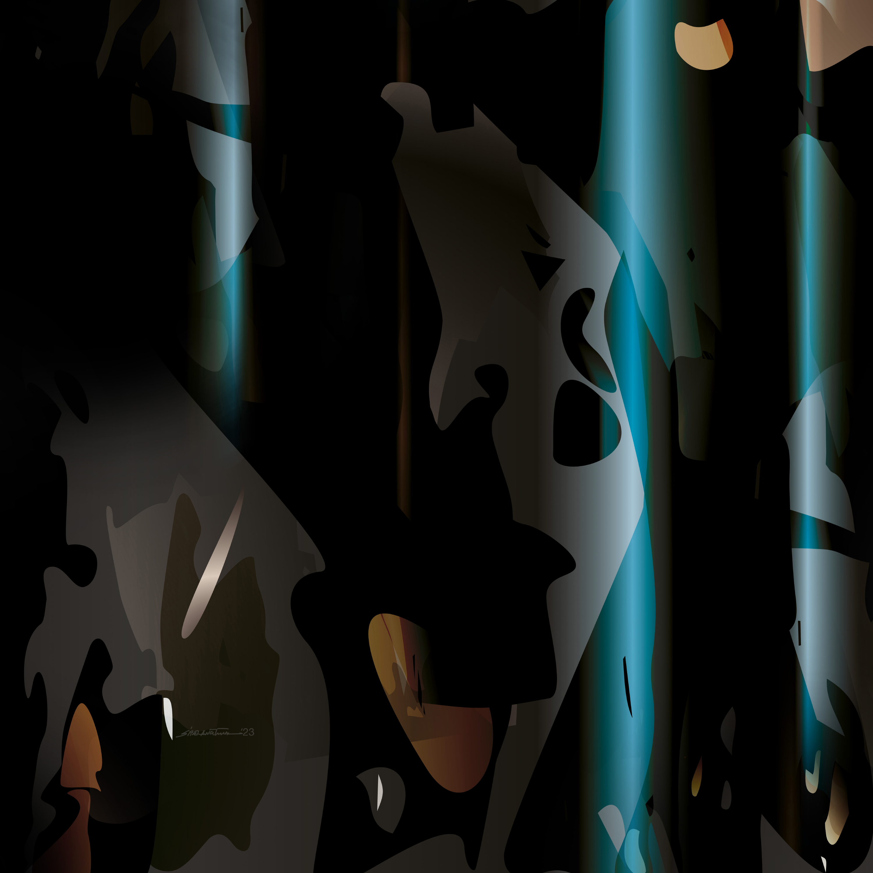 MMXXIII AB1 70x70cm 2023